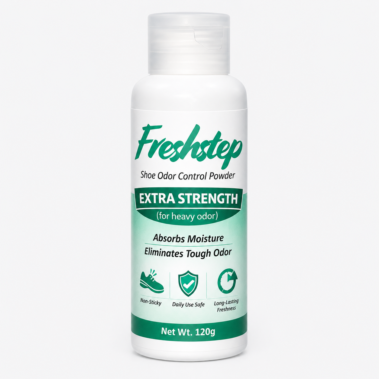 Save More on Bigger Pack 120g ⏐ FreshStep Shoe Odor Removal Powder
