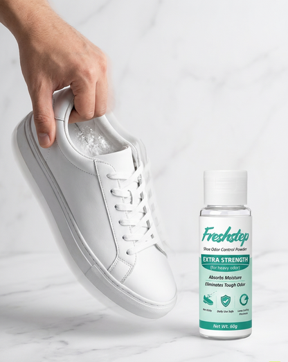 Save More on Bigger Pack 120g ⏐ FreshStep Shoe Odor Removal Powder